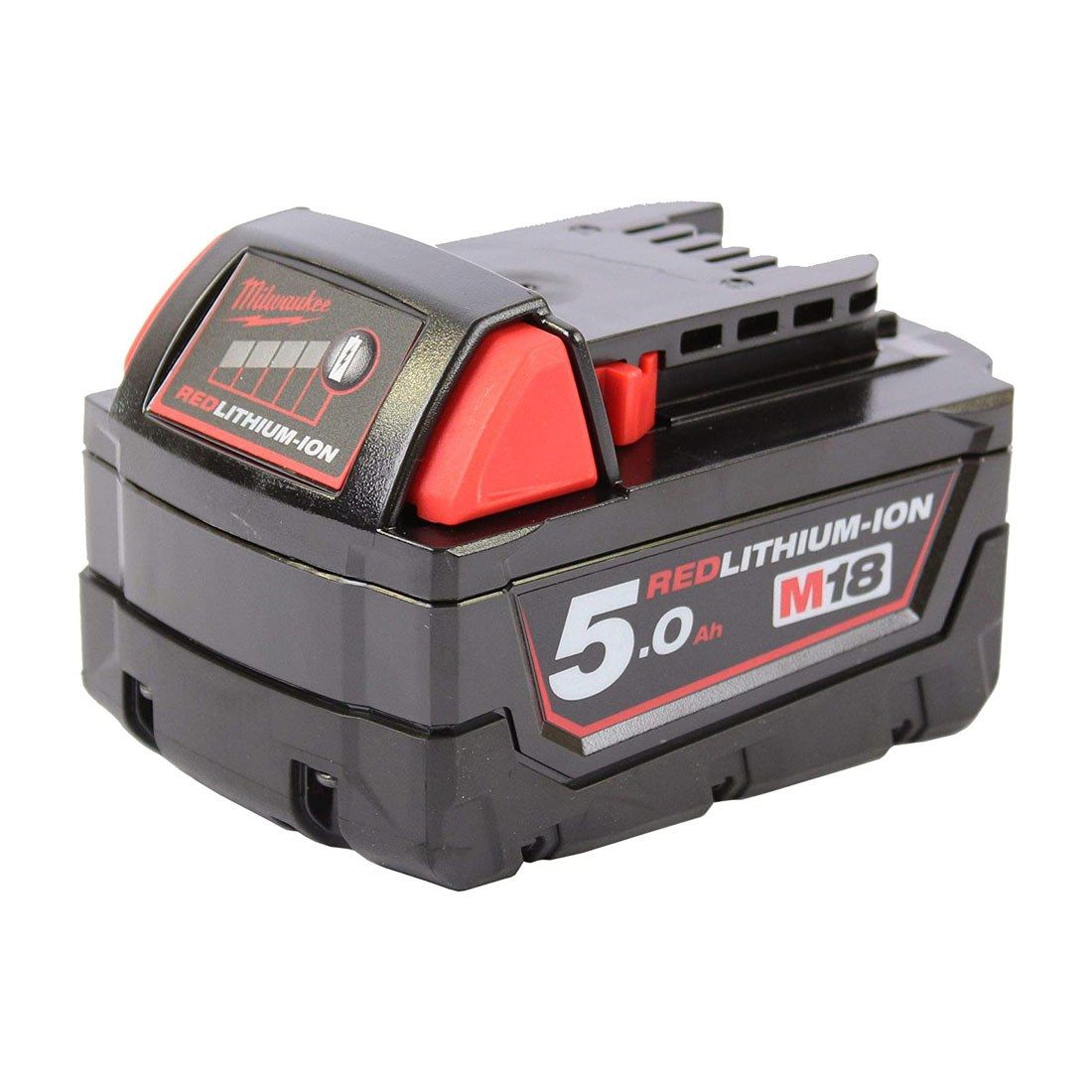 Milwaukee M18B5 18V RED-LITHIUM 5.0Ah Li-Ion Battery