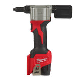 Milwaukee M12BPRT-201X M12 12V Sub Compact 20mm Rivet Gun & 2.0Ah Battery