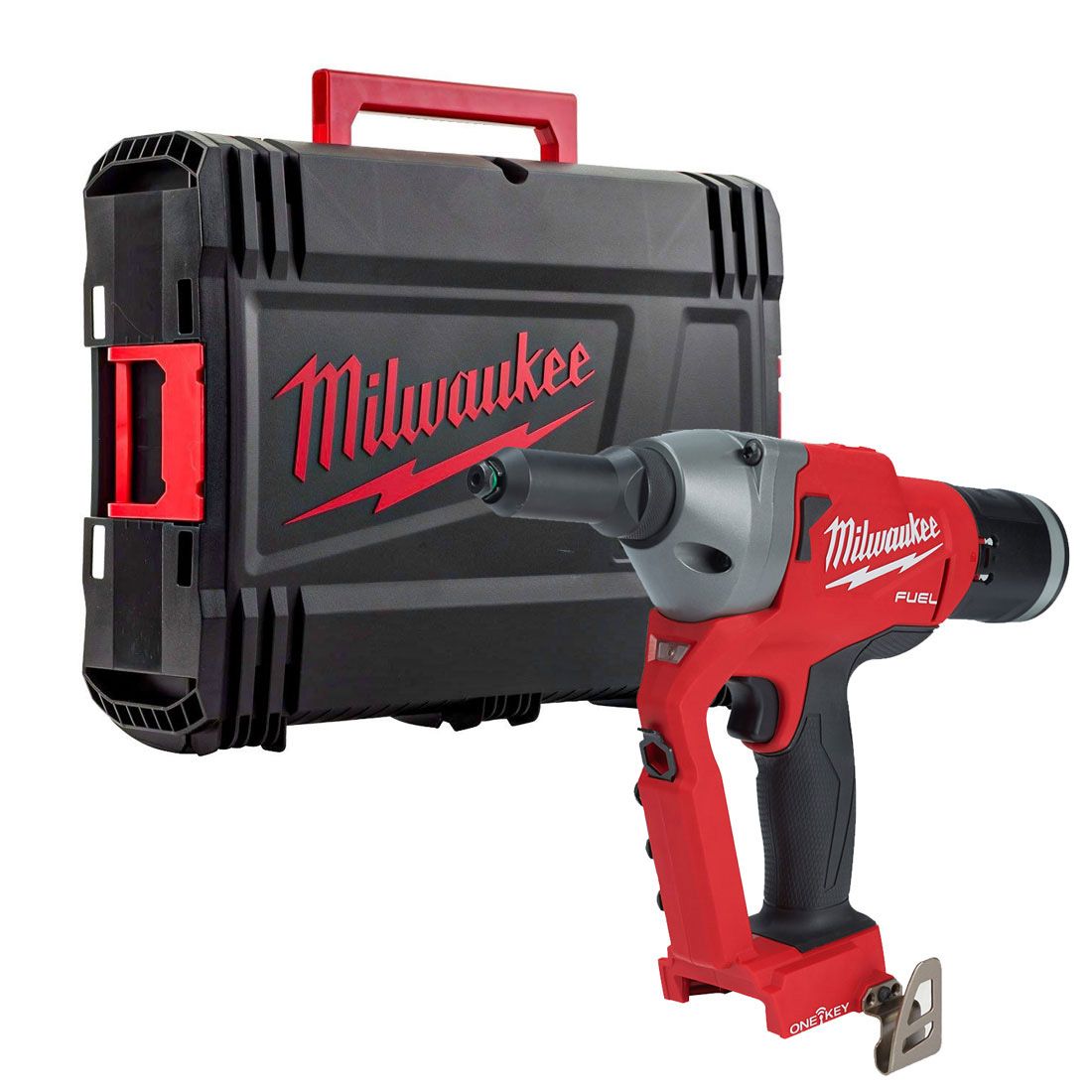 Milwaukee M18ONEFLT-0X M18 ONE-KEY 18V 1/4" Brushless Lockbolt Tool In Carry Case