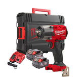 Milwaukee M18FMTIW2F38-502X M18 18V Fuel 3/8" Impact Wrench With Friction Ring 2x 5.0Ah Batteries