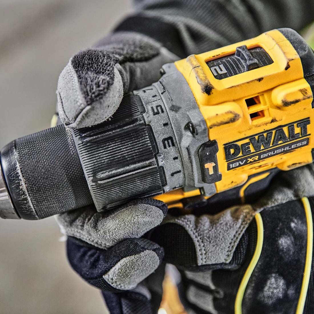 DeWalt DCD805P2T-GB 18V XR Cordless Brushless Combi Hammer Drill, 2x 5Ah, Charger & Case