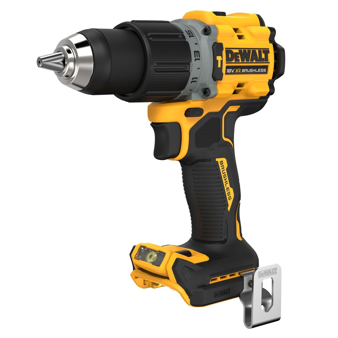 DeWalt DCD805P2T-GB 18V XR Cordless Brushless Combi Hammer Drill, 2x 5Ah, Charger & Case