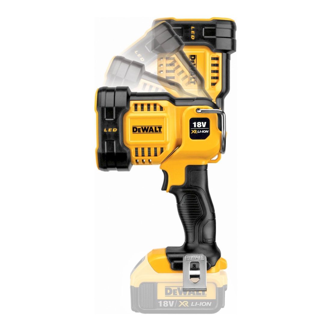 DeWalt DCL043 18v XR Cordless LED Spotlight Torch Body Only