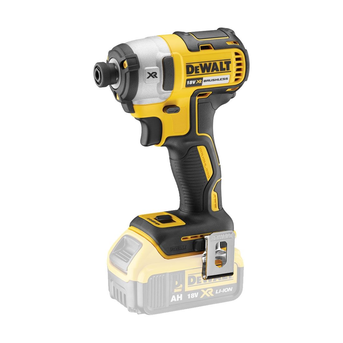 DeWalt DCF887P2NC - XR 18V Brushless 2nd Generation, 3 Speed Impact Driver complete with 2 x 5.0Ah Batteries & Charger (No Case)